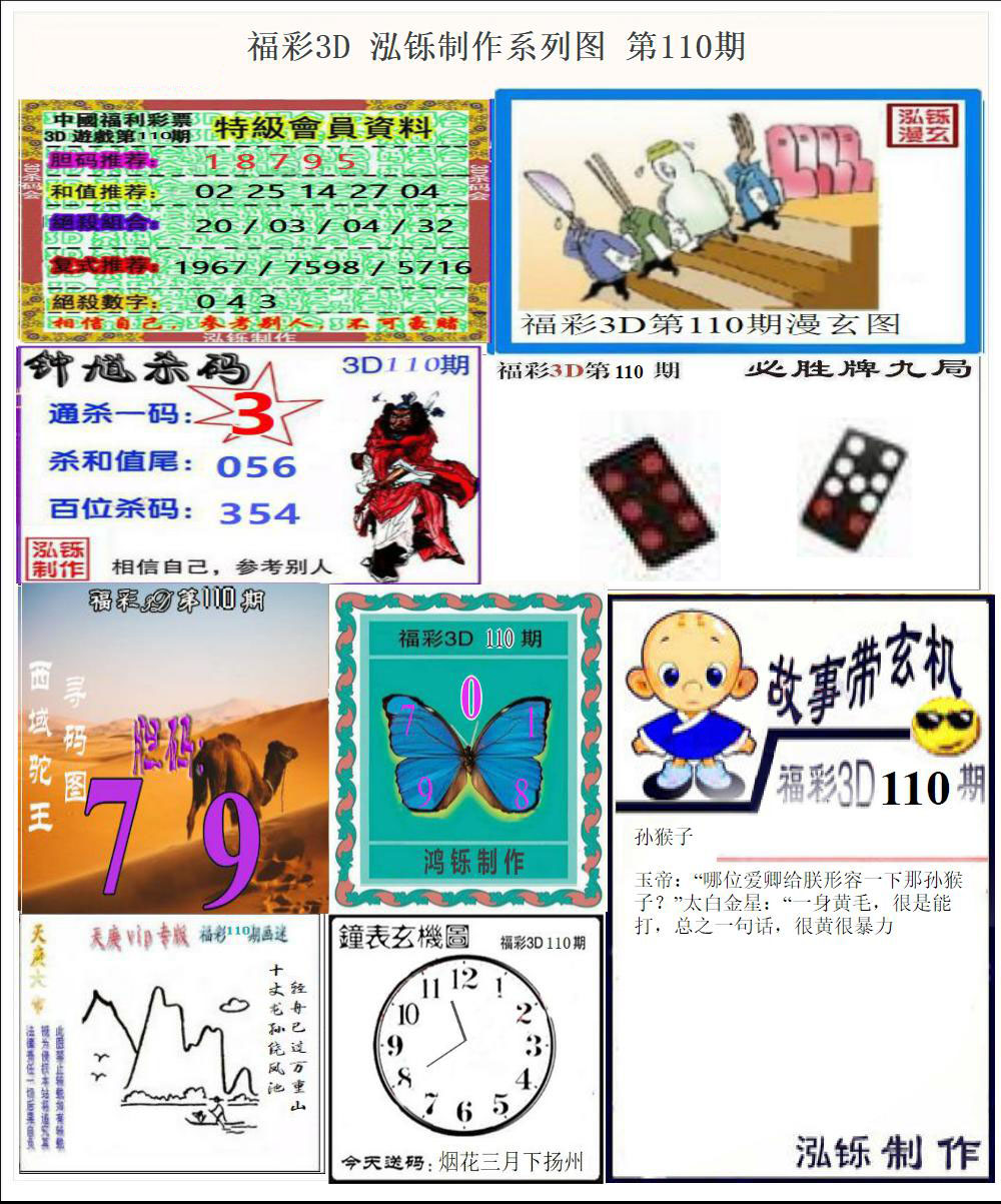 福彩3D泓铄系列图