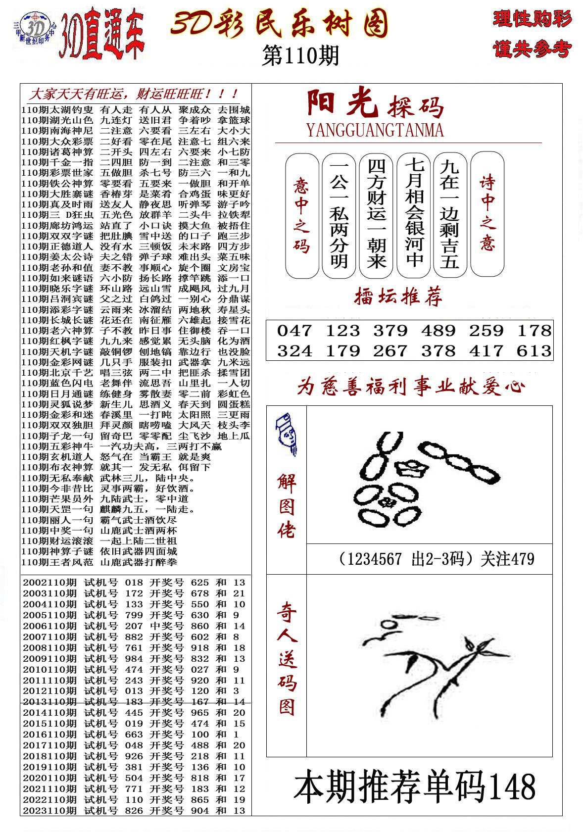 3D彩民乐树图