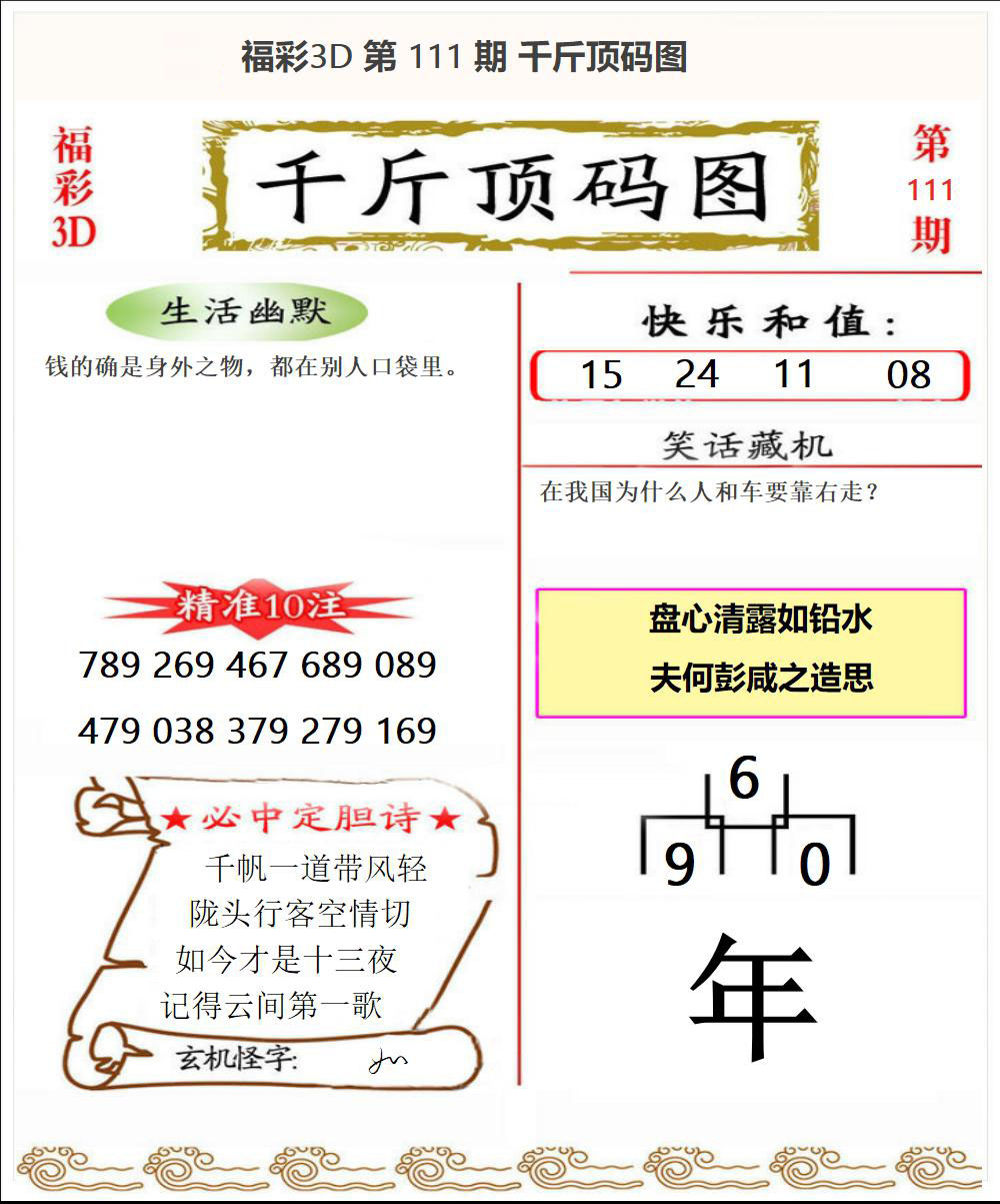 千斤顶码图