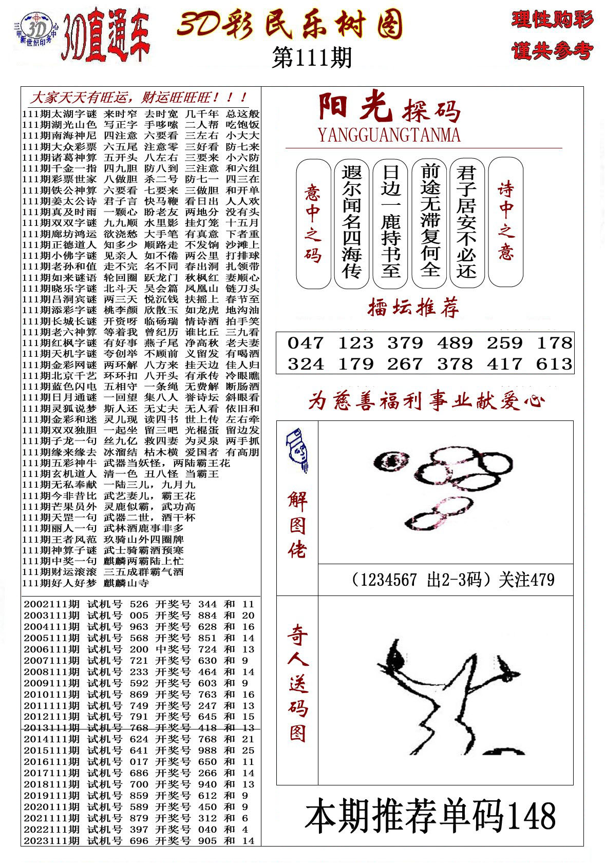 3D彩民乐树图