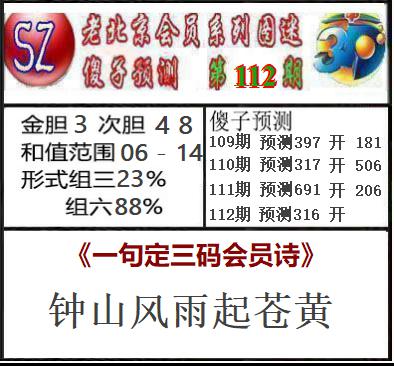 傻子预测图
