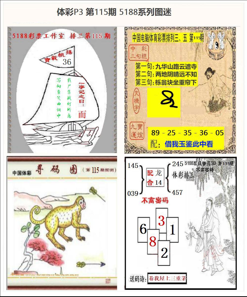 5188系列P3图迷