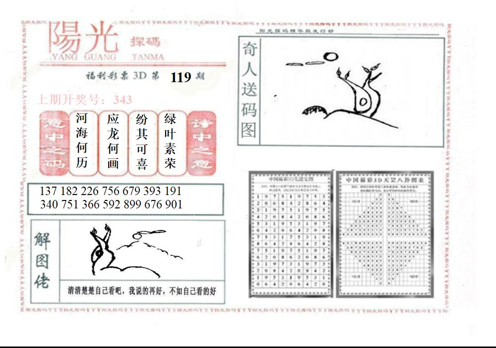 3D阳光探码精华版