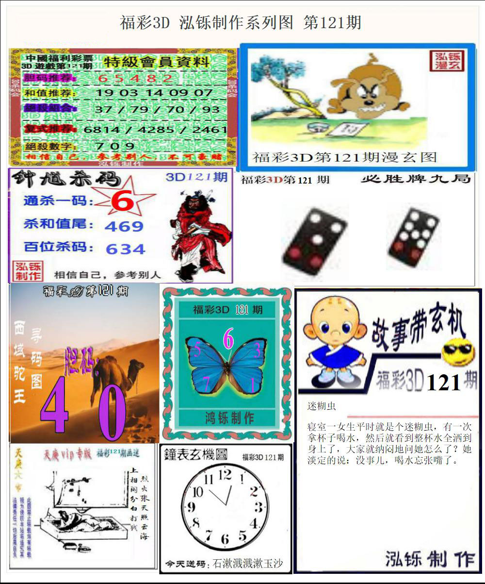 福彩3D泓铄系列图