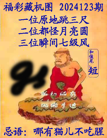 福彩3D藏机图