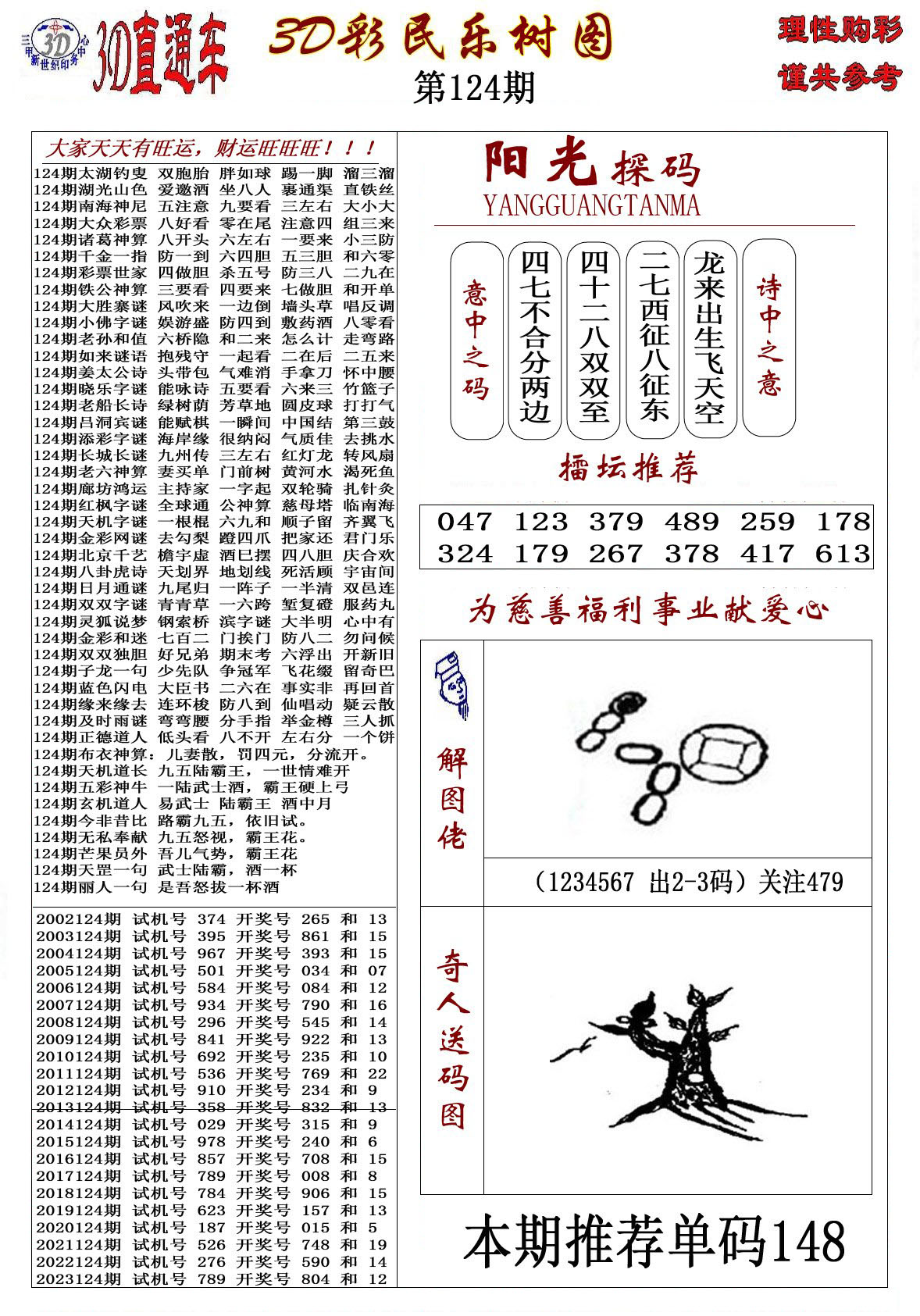 3D彩民乐树图