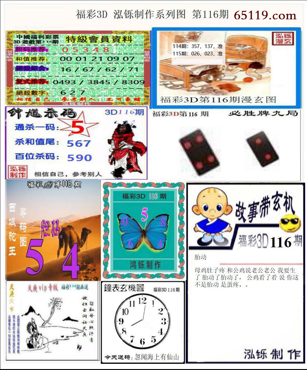 福彩3D泓铄系列图