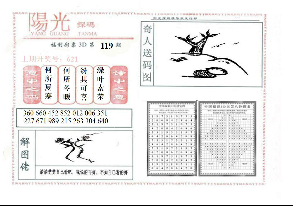 3D阳光探码精华版