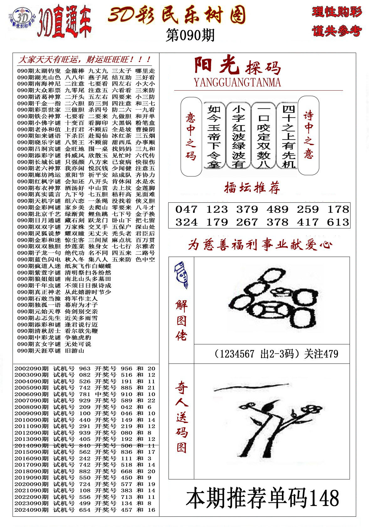 3D彩民乐树图